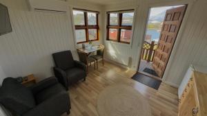 Posezení v ubytování Framtid Apartments and Holiday Homes