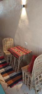 Χώρος καθιστικού στο Nile Domes Guest House