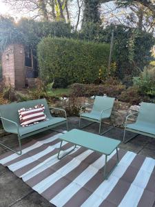 Zahrada ubytování Ivy Cottage