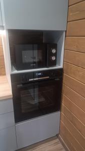 Kuchyň nebo kuchyňský kout v ubytování Спас Резорт