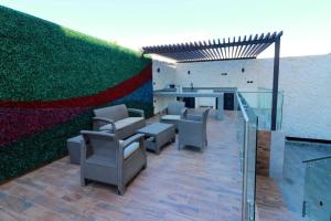 Posezení v ubytování Nice apartment near the golden zone and the Marina