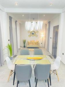 Χώρος καθιστικού στο Villa EN 22