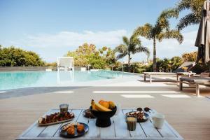 Jídlo v vily nebo okolí