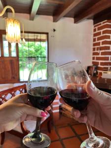 Nápoje v ubytování Eco Hostal Arroyave