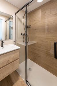 Et badeværelse på Las casitas de mache - JL