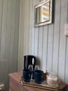 Příslušenství pro přípravu čaje a kávy v ubytování Puerto sureño