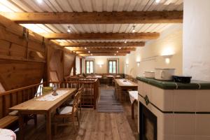 Posezení v ubytování Die Landhofmühle