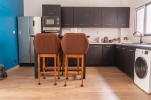 Kuchyň nebo kuchyňský kout v ubytování Ouakam Monument de la Renaissance + 16 fotografií