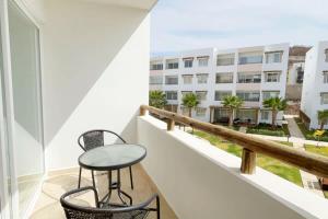 Μπαλκόνι ή βεράντα στο Hermoso departamento en cerritos