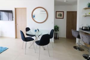 Posezení v ubytování Hermoso departamento en cerritos