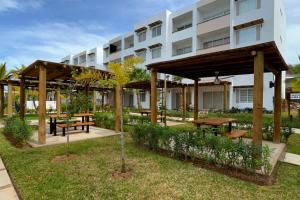 Κήπος έξω από το Hermoso departamento en cerritos