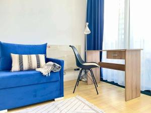 Χώρος καθιστικού στο ORBI CITY - Hotel luxury suites