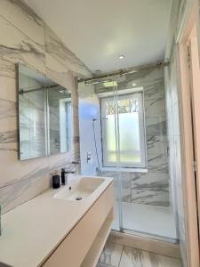 Koupelna v ubytování Studio centre Aix - Climatisé avec terrasse