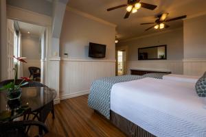 TV a/nebo společenská místnost v ubytování Grano de Oro Hotel