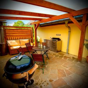 Fotografie z fotogalerie ubytování Ferienhaus am Wald v destinaci Brandis