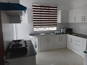 Η κουζίνα ή μικρή κουζίνα στο Villa ariff