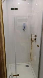 Koupelna v ubytování Apartament na Manhattanie