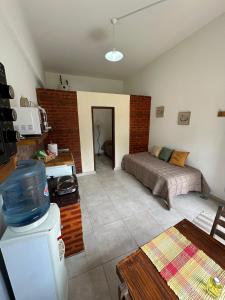 Η κουζίνα ή μικρή κουζίνα στο Alojamiento De Rocha