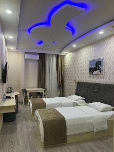 TV a/nebo společenská místnost v ubytování Starway Hotel