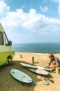 Příroda nedaleko luxury tent