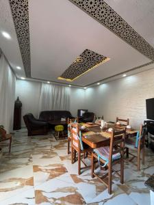 Posezení v ubytování Villa ahlam