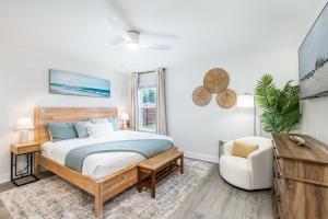 Ένα ή περισσότερα κρεβάτια σε δωμάτιο στο Herons Nest