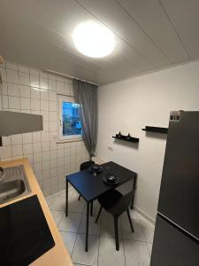 Η κουζίνα ή μικρή κουζίνα στο Stielvolle Wohnung in bester Lage