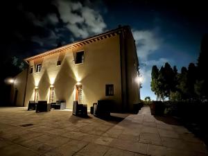 Το κτήριο όπου στεγάζεται  το κατάλυμα σε φάρμα