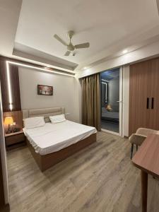 Una cama o camas en una habitación de Paradise stay