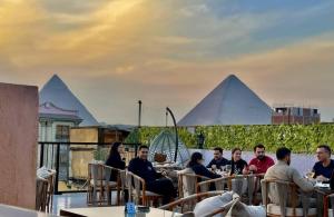 Hosté ubytování majjesticc INN pyramids view