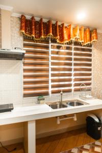 Η κουζίνα ή μικρή κουζίνα στο The Pilgrims' Place