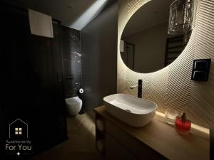 Ένα μπάνιο στο Apartamenty For You