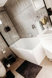 Koupelna v ubytování 54 Oberon Street