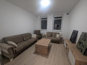 Posezení v ubytování Samast Apartment