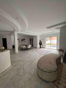 Χώρος καθιστικού στο Spacious & aesthetic pool villa