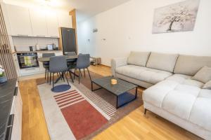 Η κουζίνα ή μικρή κουζίνα στο Vrdnik Residence Apartments 33 +10 φωτογραφίες