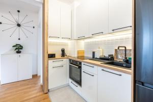 Η κουζίνα ή μικρή κουζίνα στο Vrdnik Residence Apartments 33