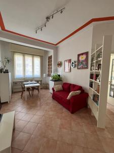 Χώρος καθιστικού στο TinyEdward Room