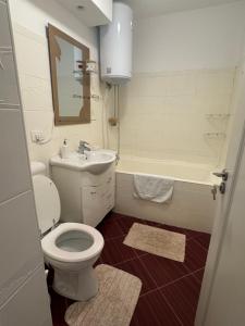 Koupelna v ubytování Zen apartments