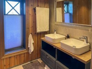 Ένα μπάνιο στο Mountain Cabin With Hardangervidda View +27 φωτογραφίες