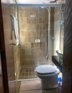 Ένα μπάνιο στο Loft aconchegante no Centro