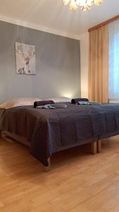 Postel nebo postele na pokoji v ubytování revLIVING Lodge Kleinstelzendorf Hollabrunn - 4 Schlafzimmer