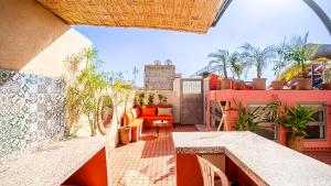 Μπαλκόνι ή βεράντα στο Riad ORAZURE