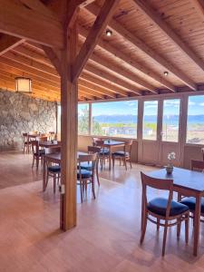 Restaurace v ubytování Tierra Tehuelche Hostería y Aparts