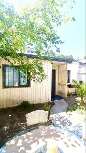 Zahrada ubytování Alojamiento familiar Ñuñoa con estacionamiento a pasos del Estadio Nacional e ISP