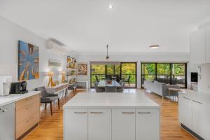 Kuchyň nebo kuchyňský kout v ubytování Mount Buffalo Views