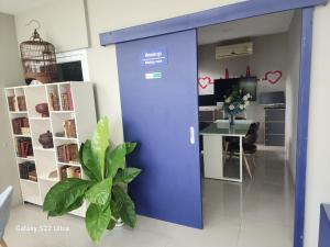 TV a/nebo společenská místnost v ubytování Angels "Inn"