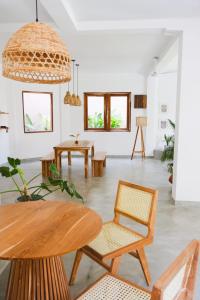 Et opholdsområde på Athmaya Villa, Ahangama