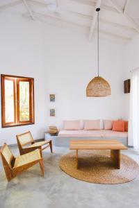 Et opholdsområde på Athmaya Villa, Ahangama