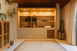 Η κουζίνα ή μικρή κουζίνα στο Tulum Villa Resort Koh Samui